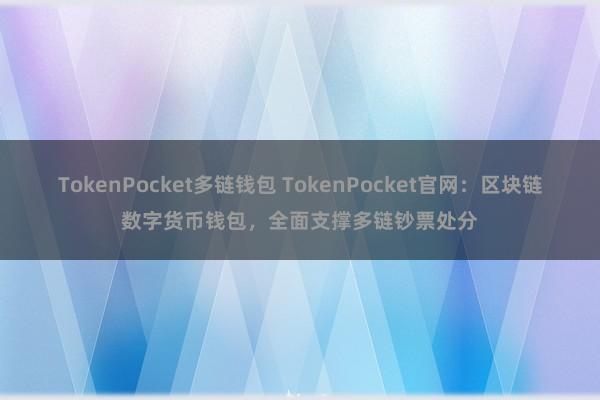 TokenPocket多链钱包 TokenPocket官网：区块链数字货币钱包，全面支撑多链钞票处分