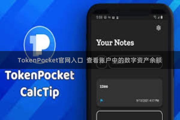 TokenPocket官网入口  查看账户中的数字资产余额